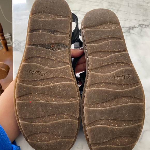 Leather Gladiator Sandals by Clarks - Picture 3 of 3